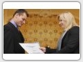 Dakarský hrdina Svitko u premiérky. Radičová: 'Bolo to o silnej vôli.'